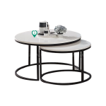 Bàn trà sofa đôi mặt đá – BT28