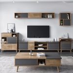 Combo kệ tivi và bàn trà NV222