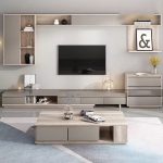 Combo bộ kệ tivi và bàn trà NV221